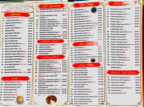 Golden Phoenix Liverpool Takeaway Menu .